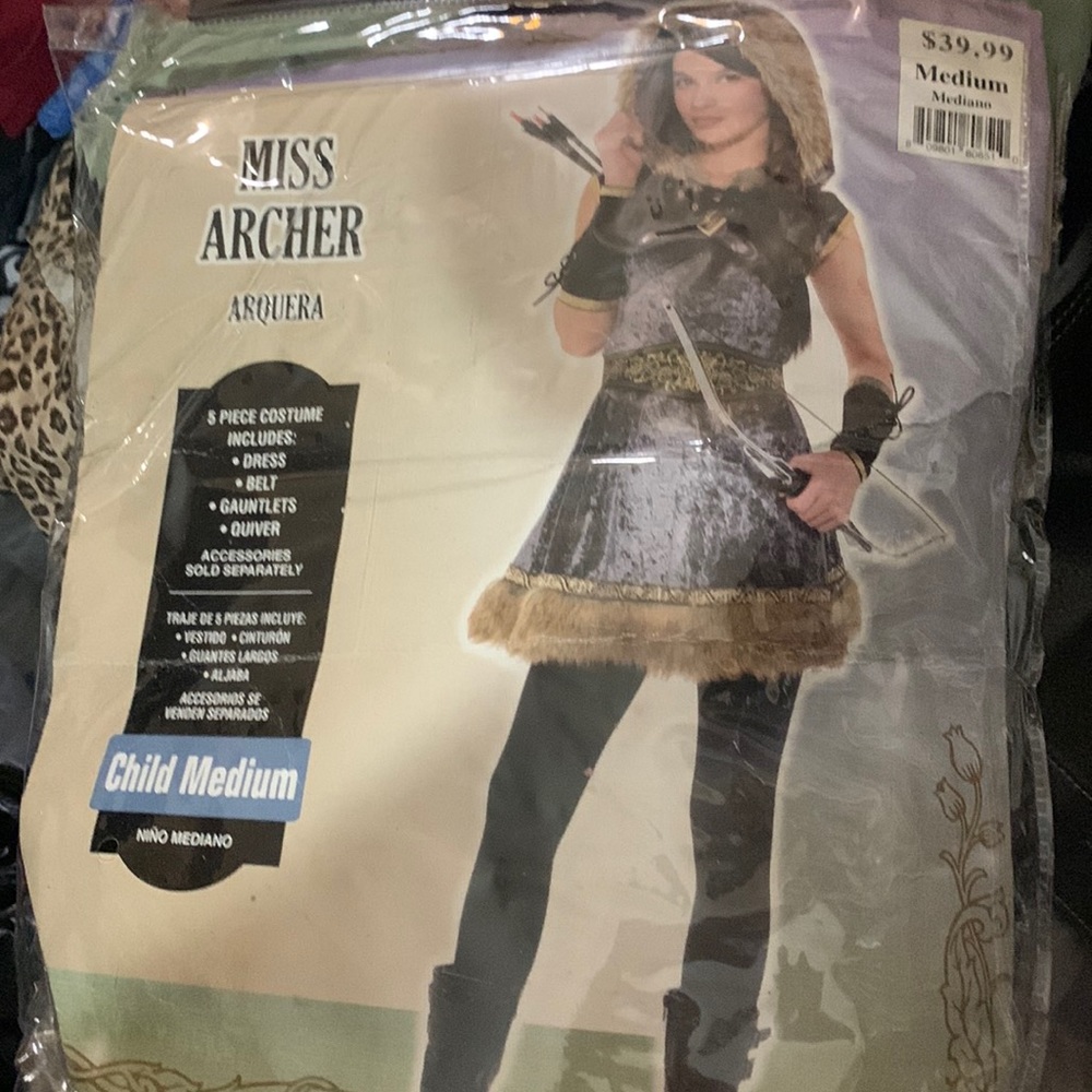 Miss archer costume. Just the dress and belt